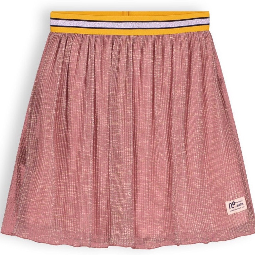 NONO Norah Skirt Shimmer Girls' Pink Pleated Skirt 7-8 122-128